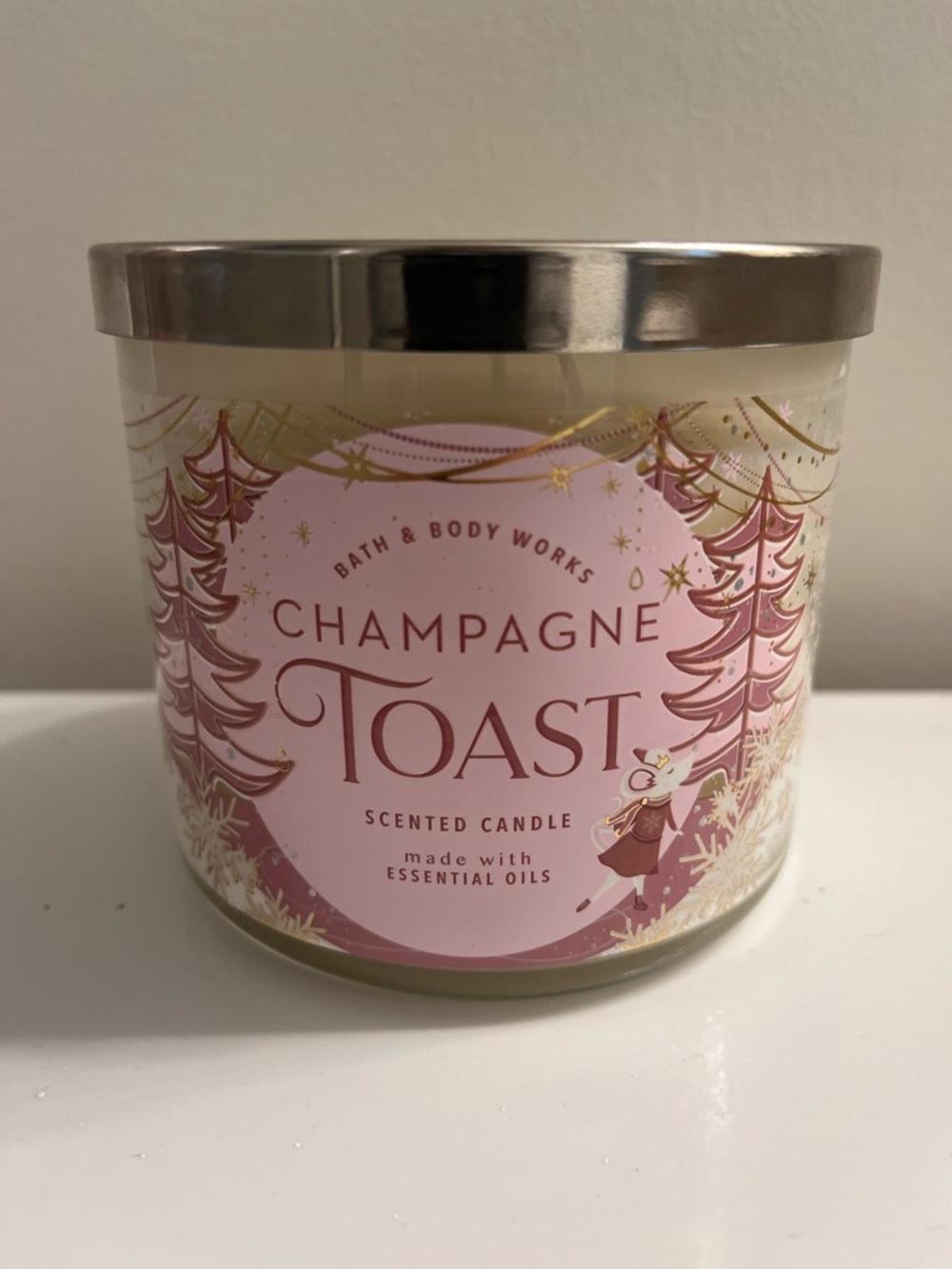 Bath & Body Works Champagne Toast Scented Candle